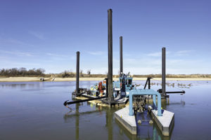 DSC Vision can be installed on DSC Dredge’s full line of cutter head dredges right off the assembly line, or it can be retrofitted to existing DSC dredges or any other manufacturer’s dredge in the field. Photo: DSC Dredge