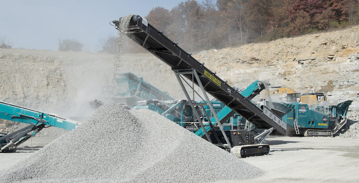 Pro Lawn’s fleet of Powerscreen equipment continues to expand. Photo: P&Q Staff