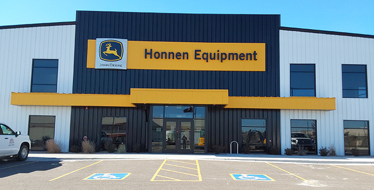 RDO Equipment Co. came to terms on a deal to acquire Honnen Equipment’s eight John Deere construction equipment locations in Wyoming, Utah and Idaho. Photo: RDO Equipment Co.